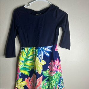 Lilly Pulitzer Mochi Dress in Travelers Palm, USED XL